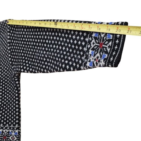 Field Manor 100% Wool Button Up Cardigan Sweater Women's Size Large - Picture 11 of 11